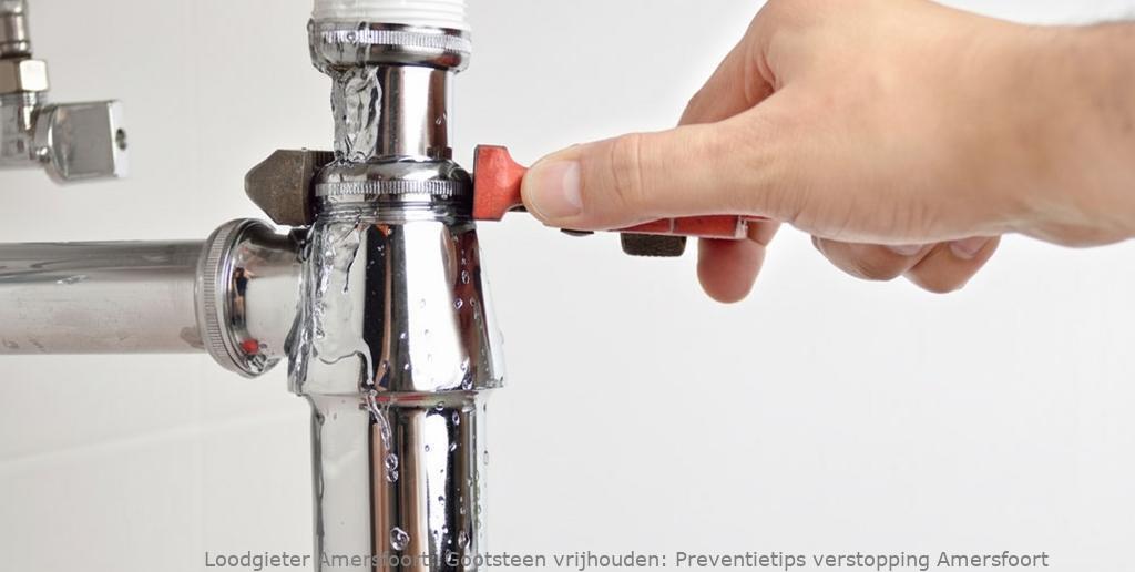 Gootsteen Preventietips Verstopping Amersfoort